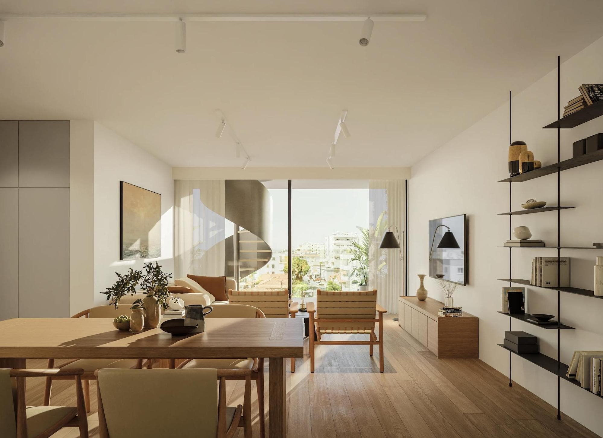 2-bedrooms apartments in Limassol, Cyprus.