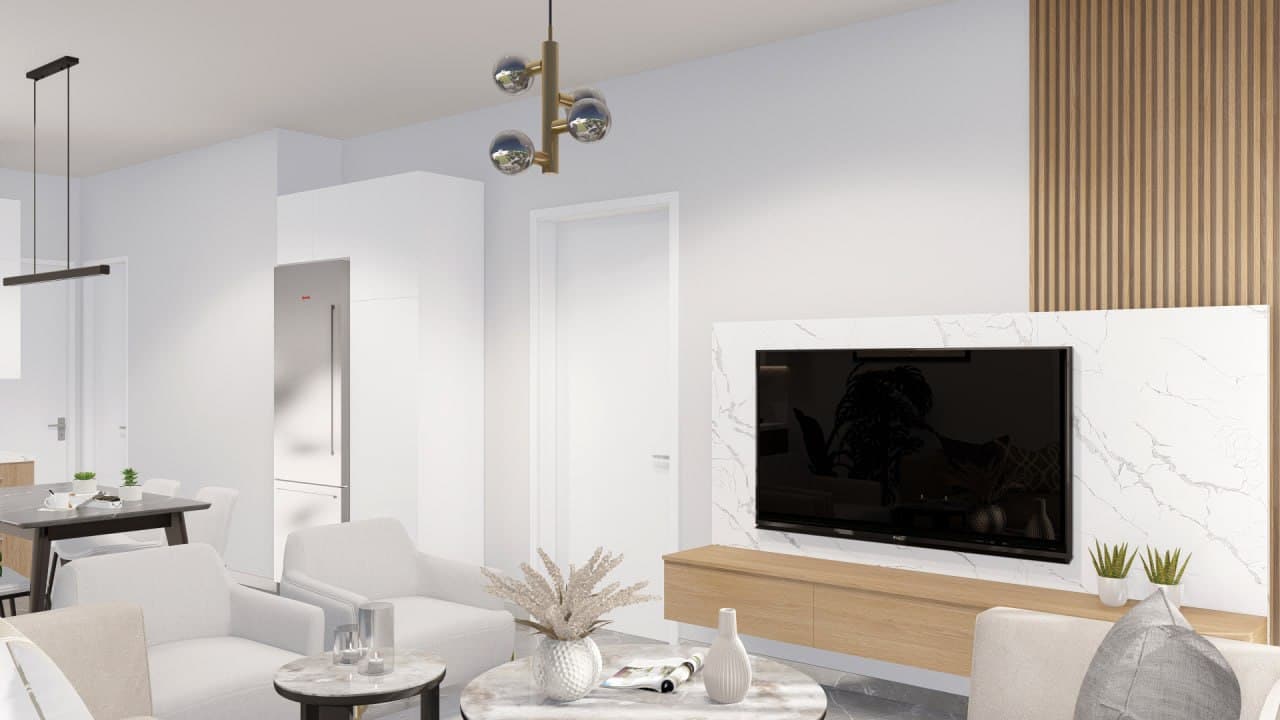 2-bedrooms apartments in Paphos, Cyprus.