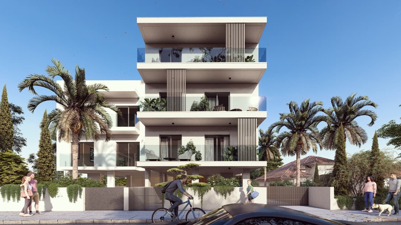 3-bedrooms apartments in Nicosia, Cyprus.