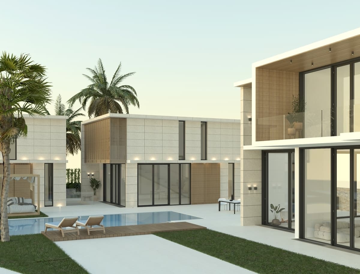 3-bedrooms house in Larnaca, Cyprus.