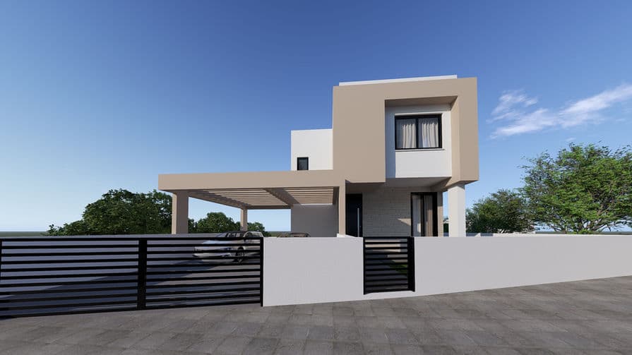 3-bedrooms house in Limassol, Cyprus.
