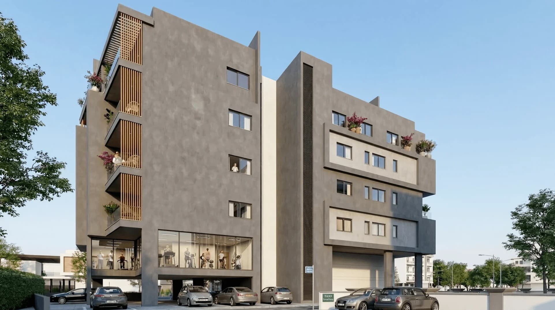 2-bedrooms apartments in Limassol, Cyprus.
