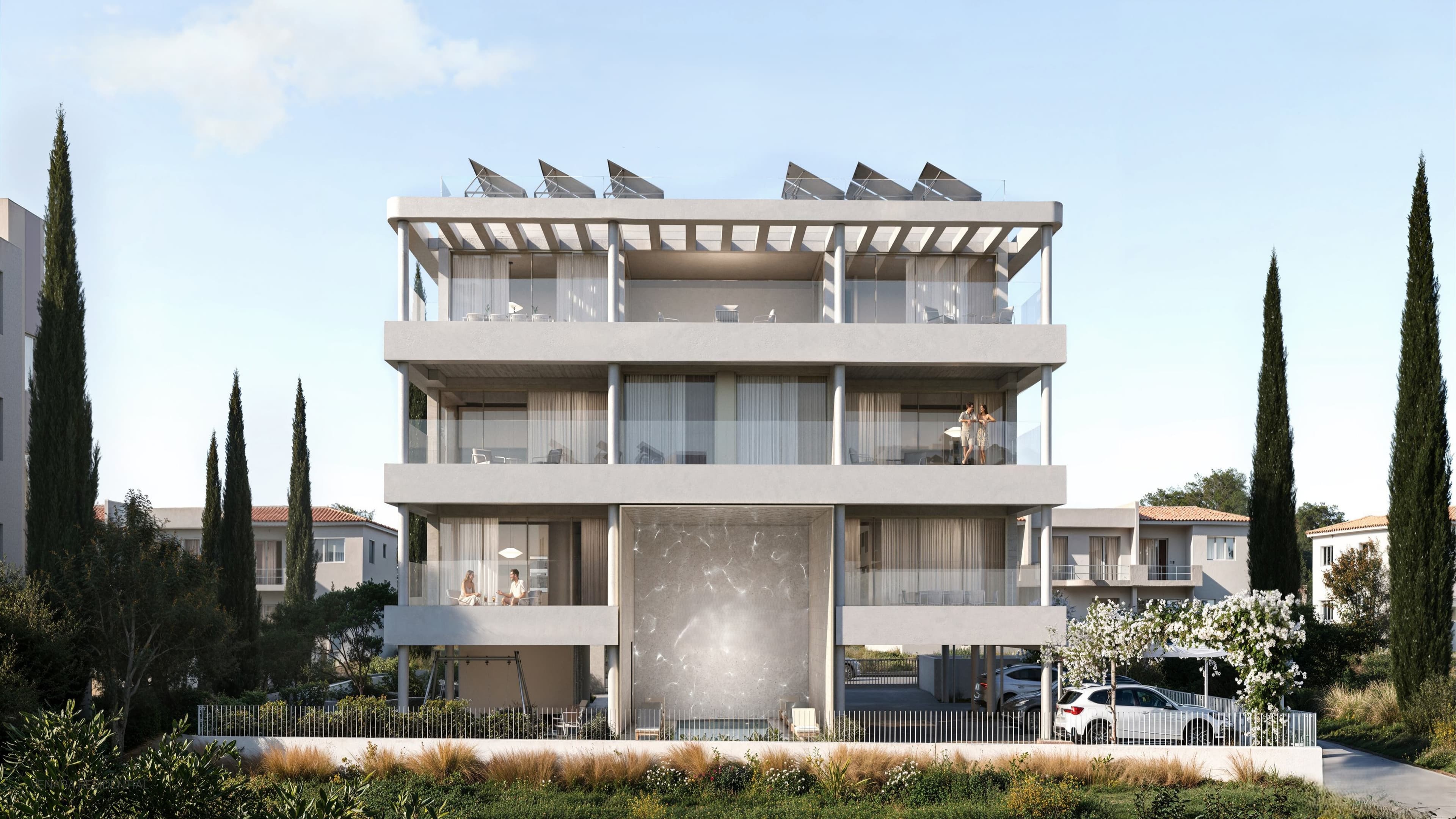 2-bedrooms apartments in Paphos, Cyprus.