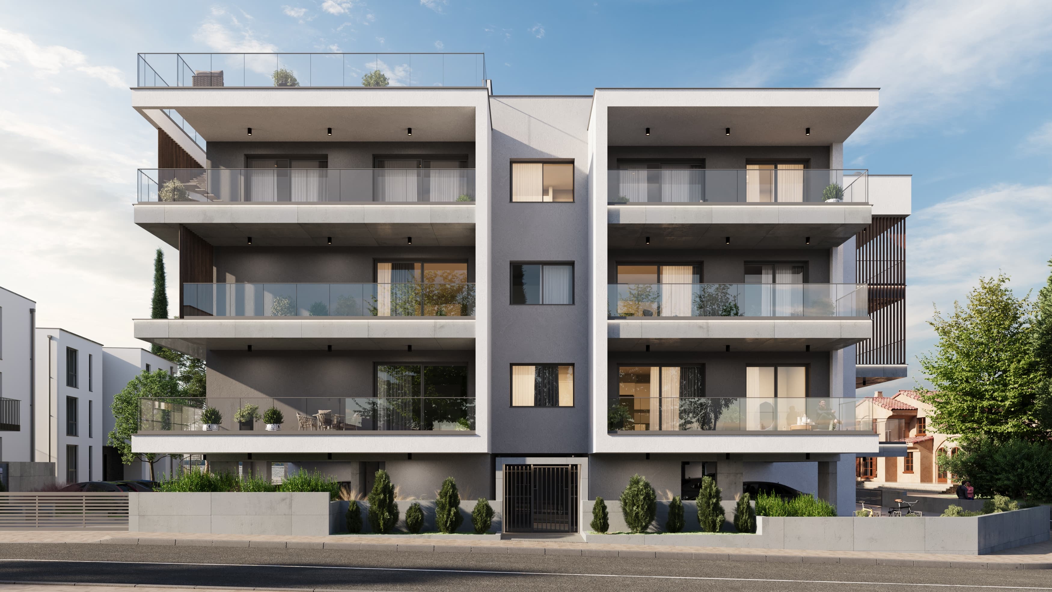 3-bedrooms apartments in Limassol, Cyprus.