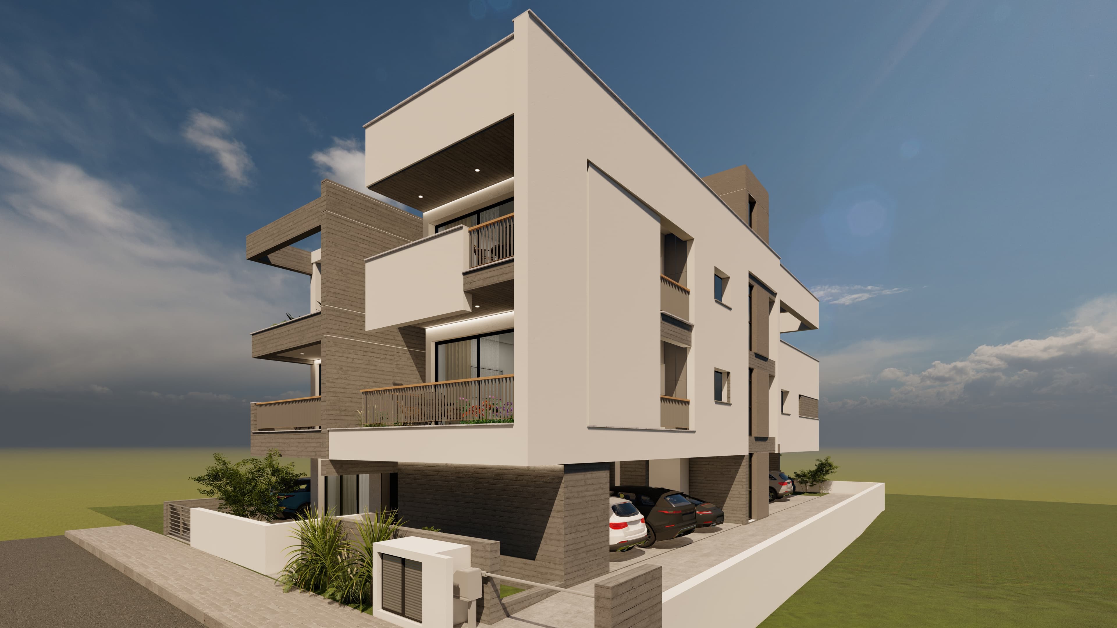 2-bedrooms apartments in Paphos, Cyprus.
