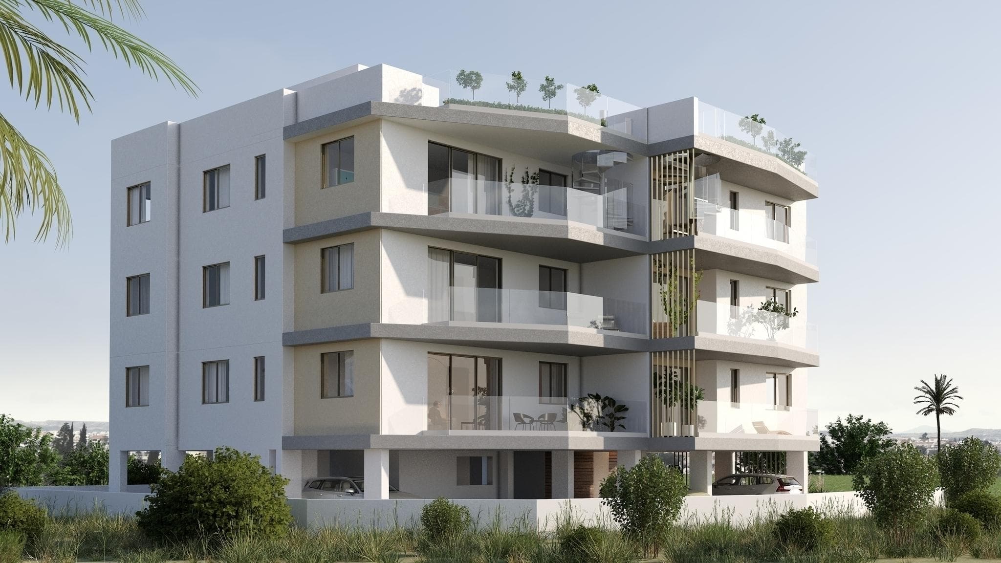 2-bedrooms apartments in Famagusta, Cyprus.