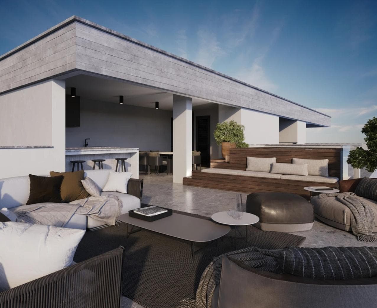 2-bedrooms apartments in Limassol, Cyprus.