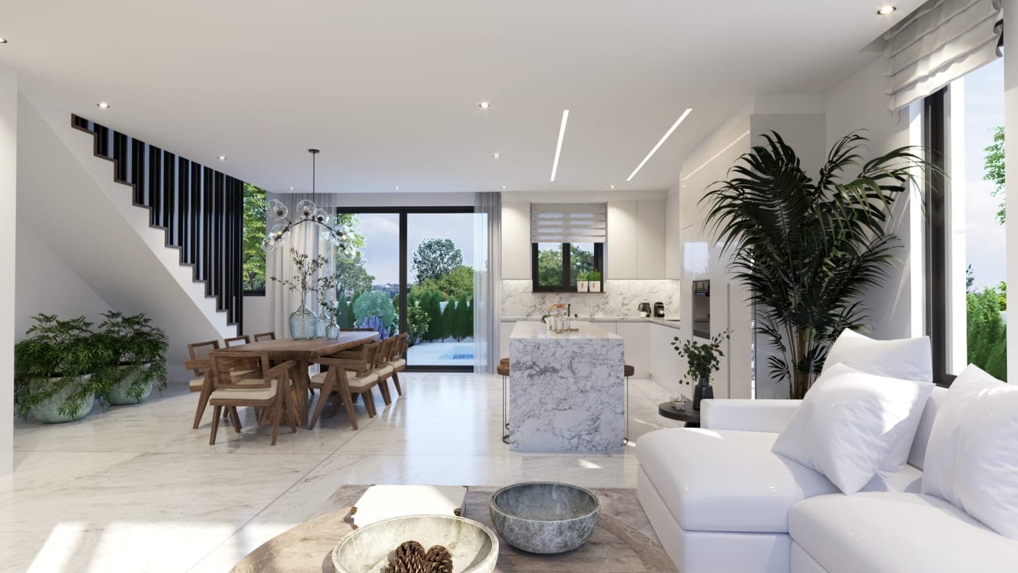 3-bedrooms house in Famagusta, Cyprus.
