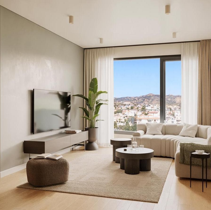 2-bedrooms apartments in Limassol, Cyprus.