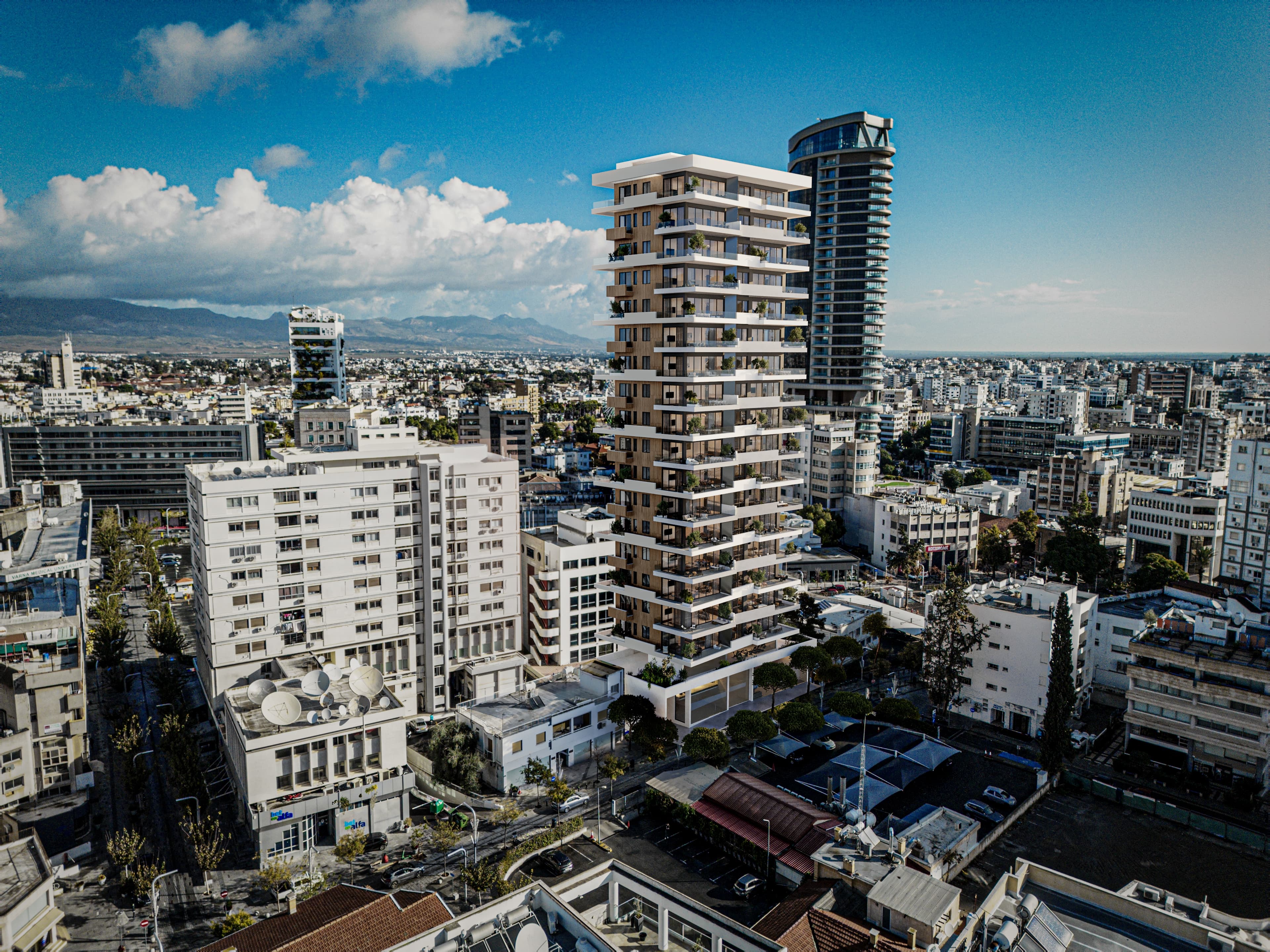 3-bedrooms apartments in Nicosia, Cyprus.