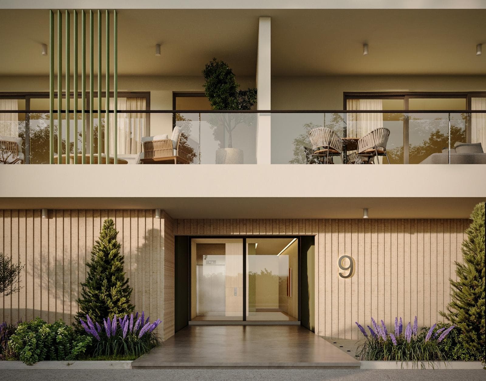 2-bedrooms apartments in Nicosia, Cyprus.