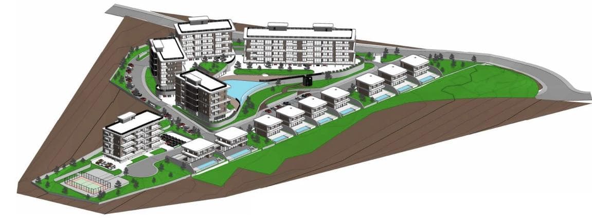 2-bedrooms apartments in Limassol, Cyprus.