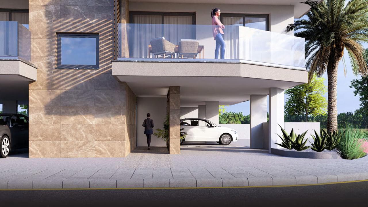 2-bedrooms apartments in Larnaca, Cyprus.