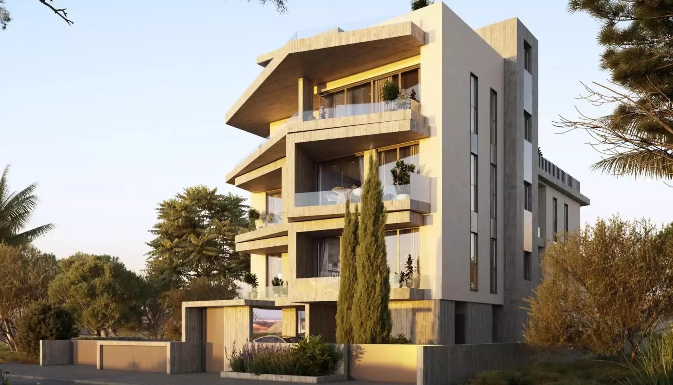1-bedrooms apartments in Limassol, Cyprus.