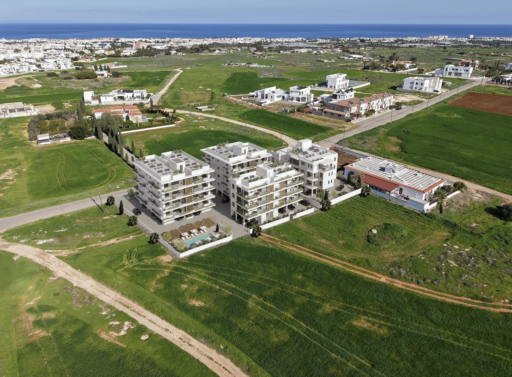 2-bedrooms apartments in Famagusta, Cyprus.
