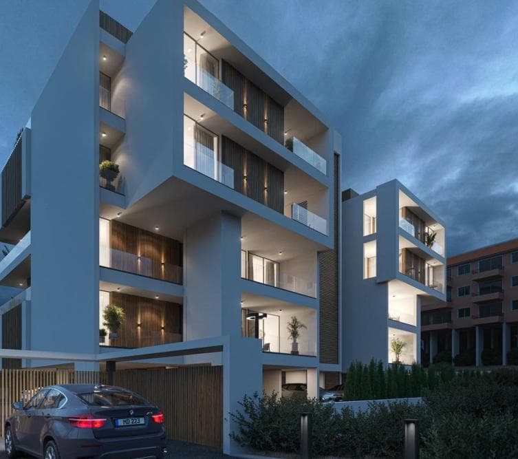 2-bedrooms apartments in Limassol, Cyprus.