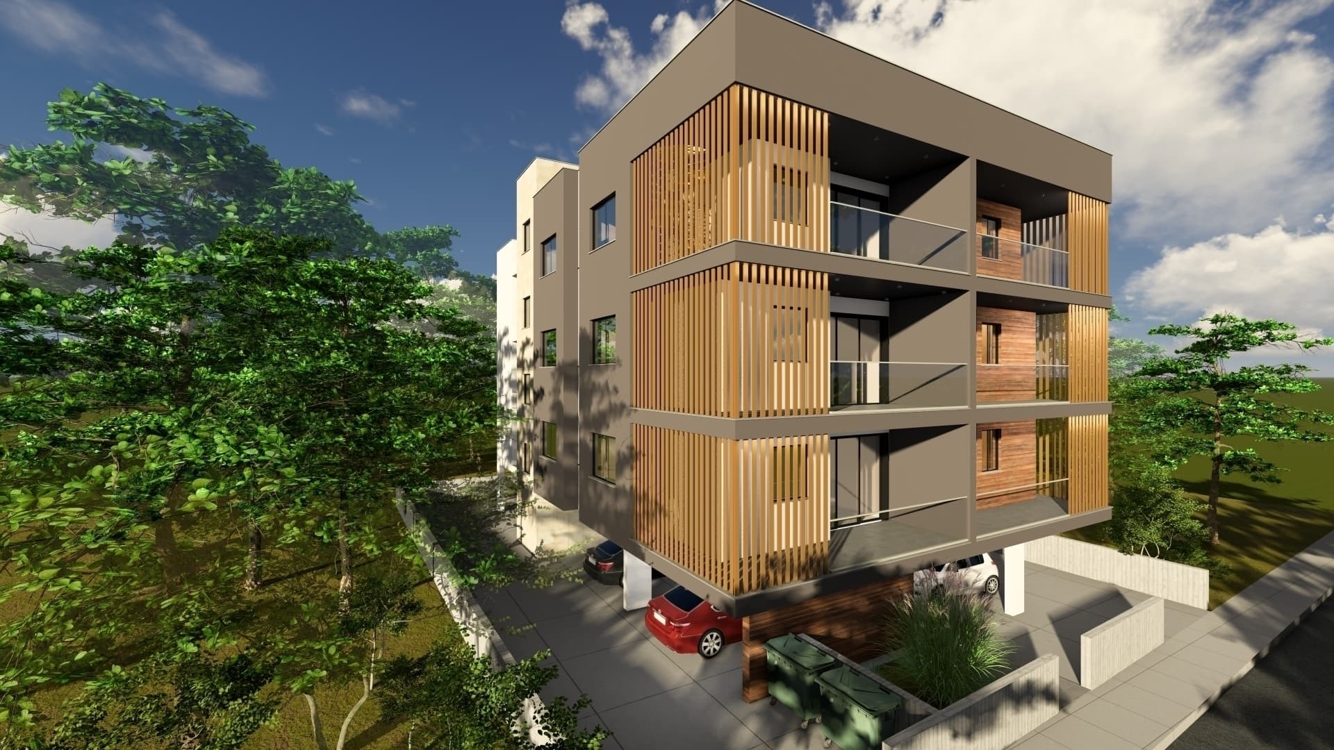 2-bedrooms apartments in Larnaca, Cyprus.