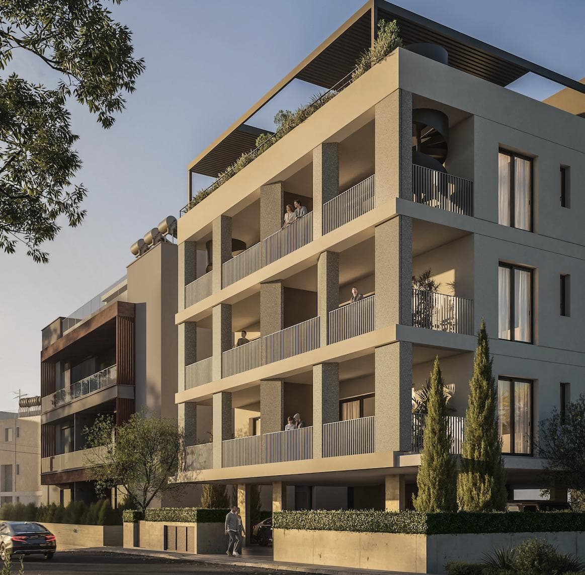 2-bedrooms apartments in Limassol, Cyprus.
