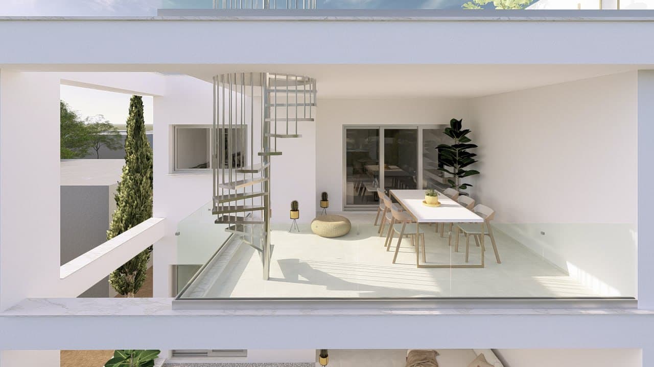 2-bedrooms apartments in Nicosia, Cyprus.