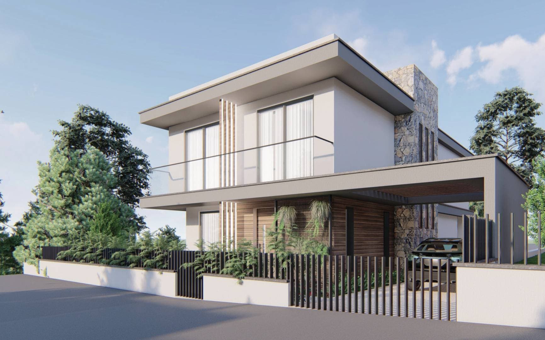 4-bedrooms house in Limassol, Cyprus.