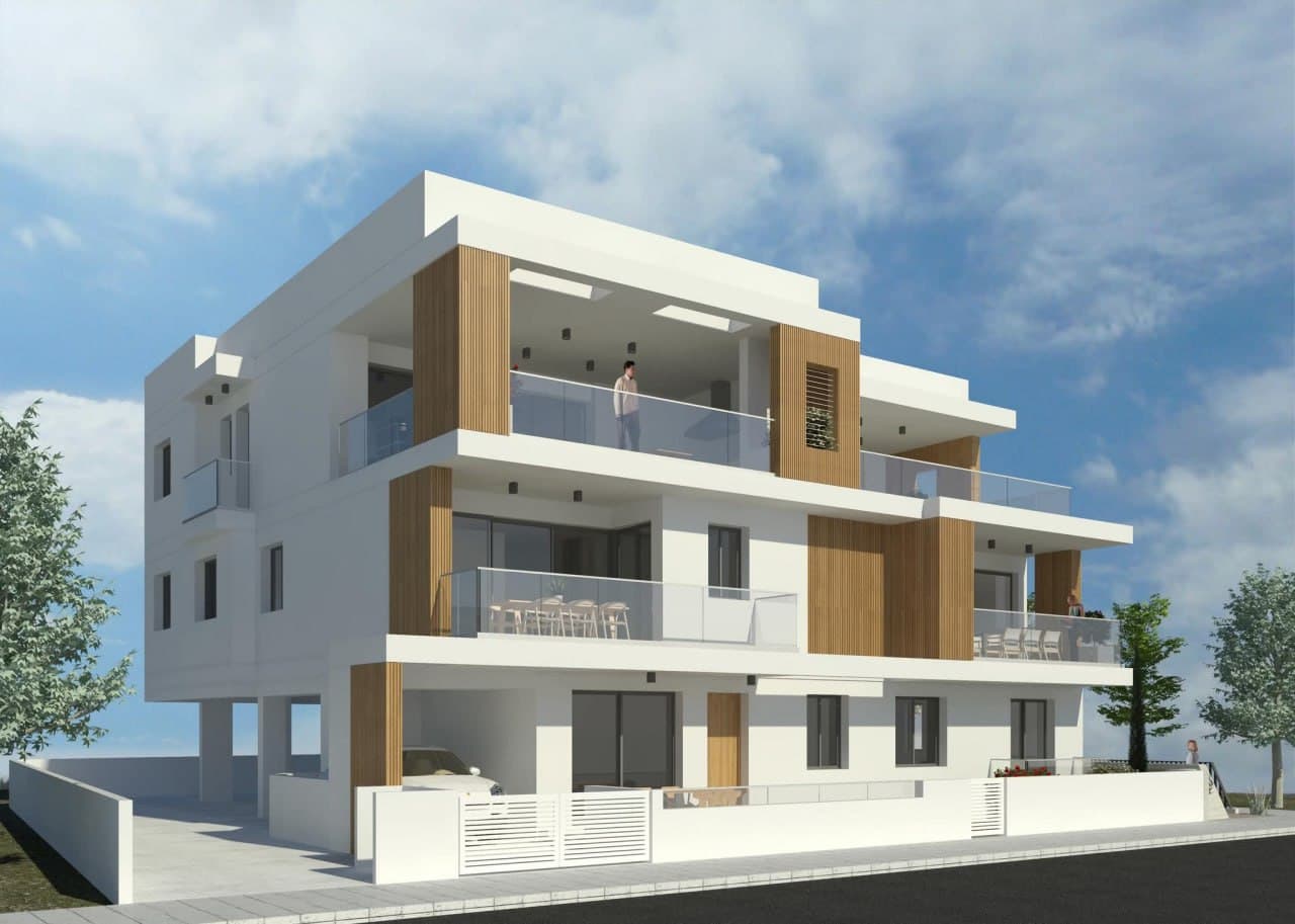 2-bedrooms apartments in Larnaca, Cyprus.
