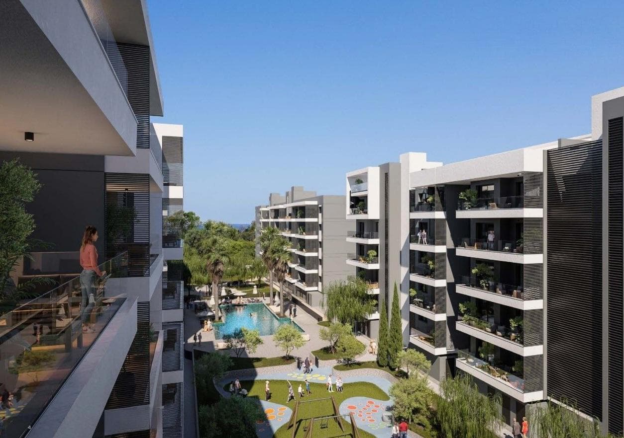 2-bedrooms apartments in Limassol, Cyprus.