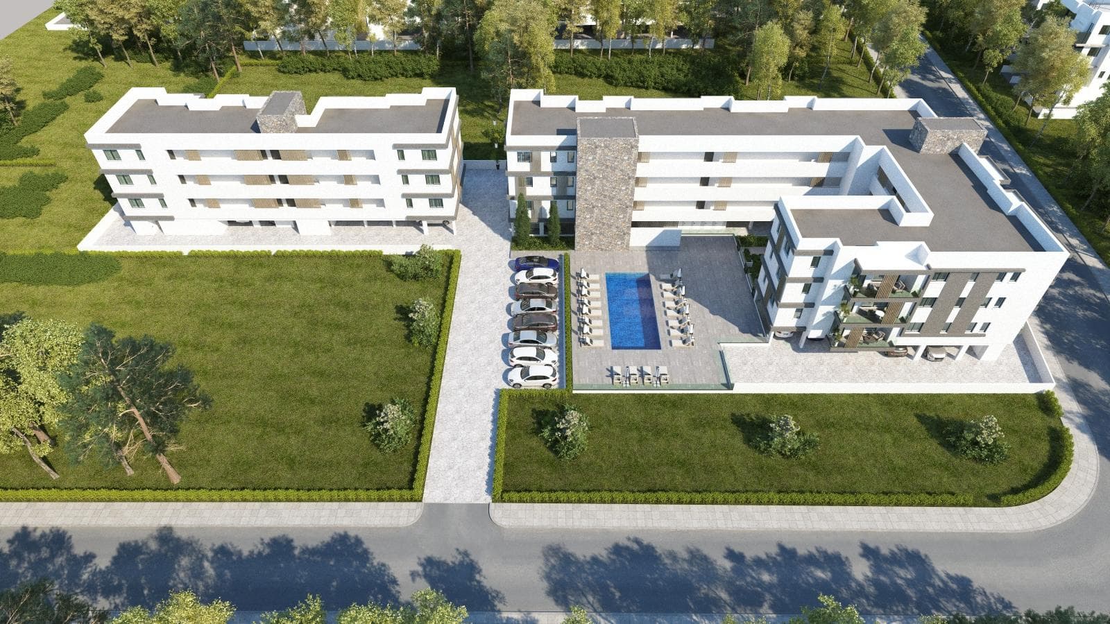 3-bedrooms apartments in Famagusta, Cyprus.