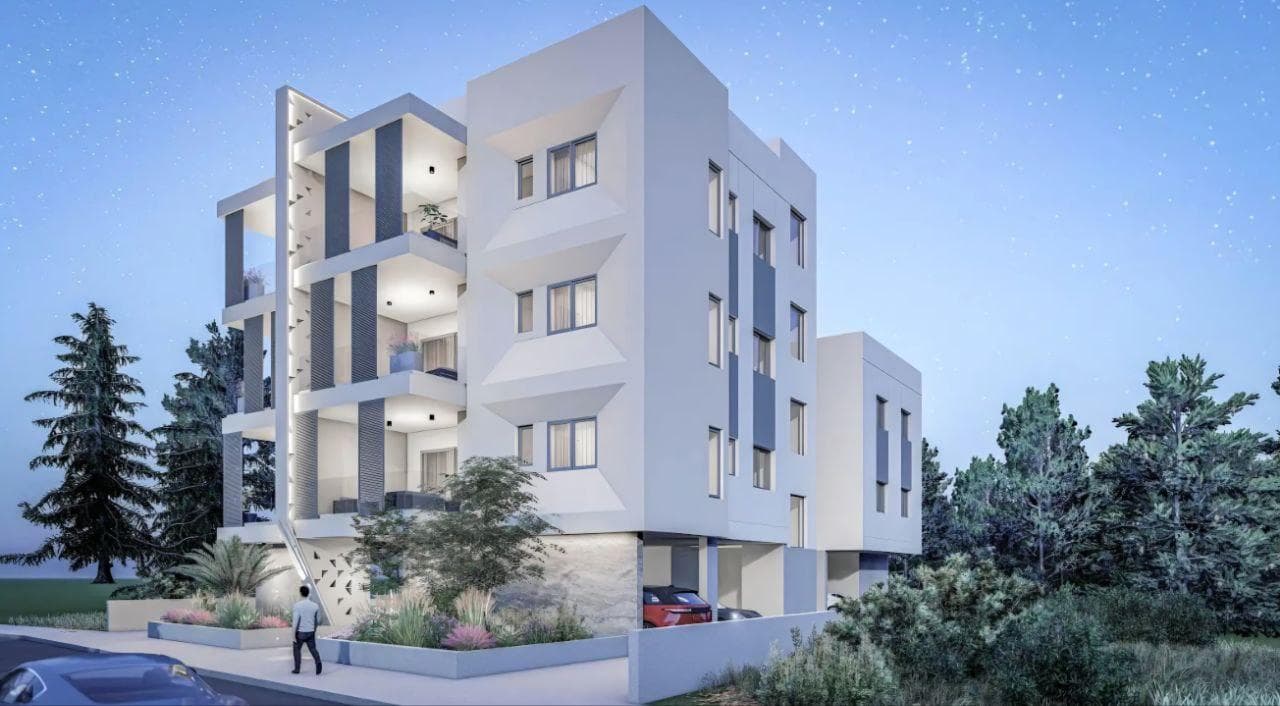 2-bedrooms apartments in Nicosia, Cyprus.