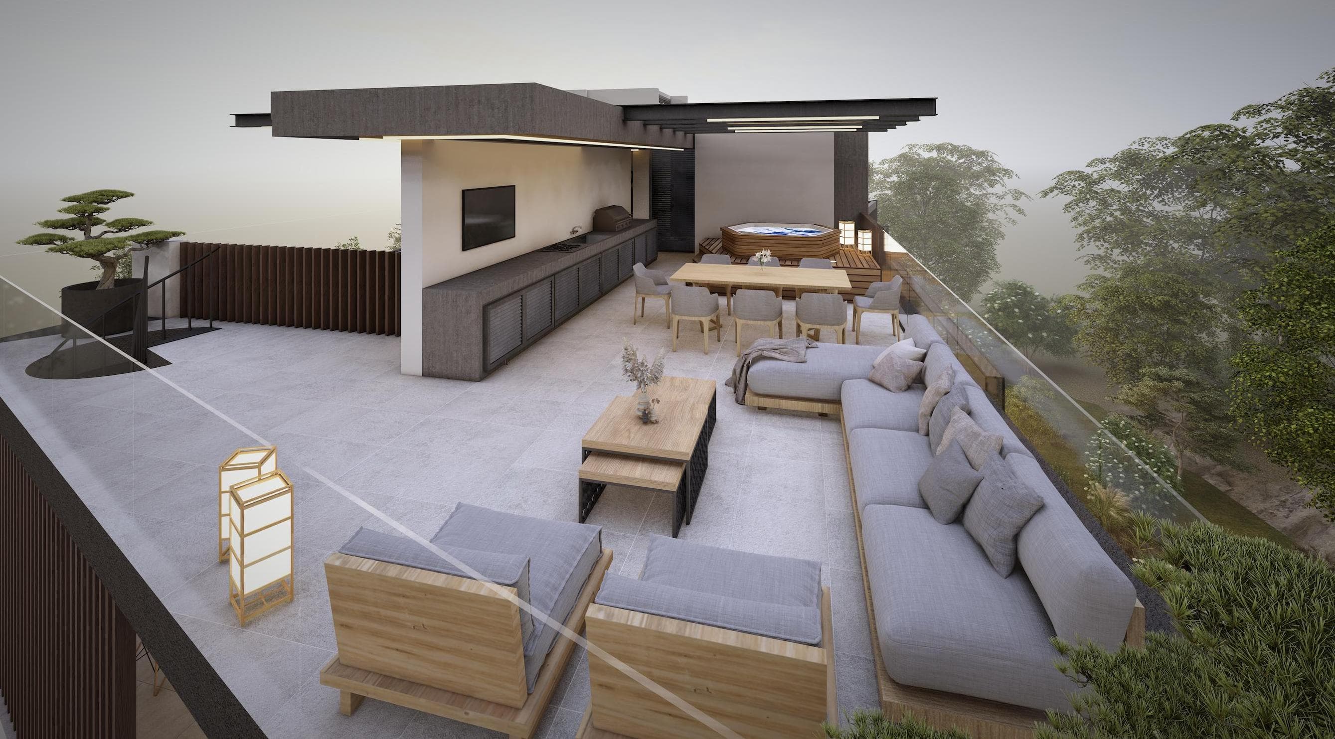2-bedrooms apartments in Nicosia, Cyprus.