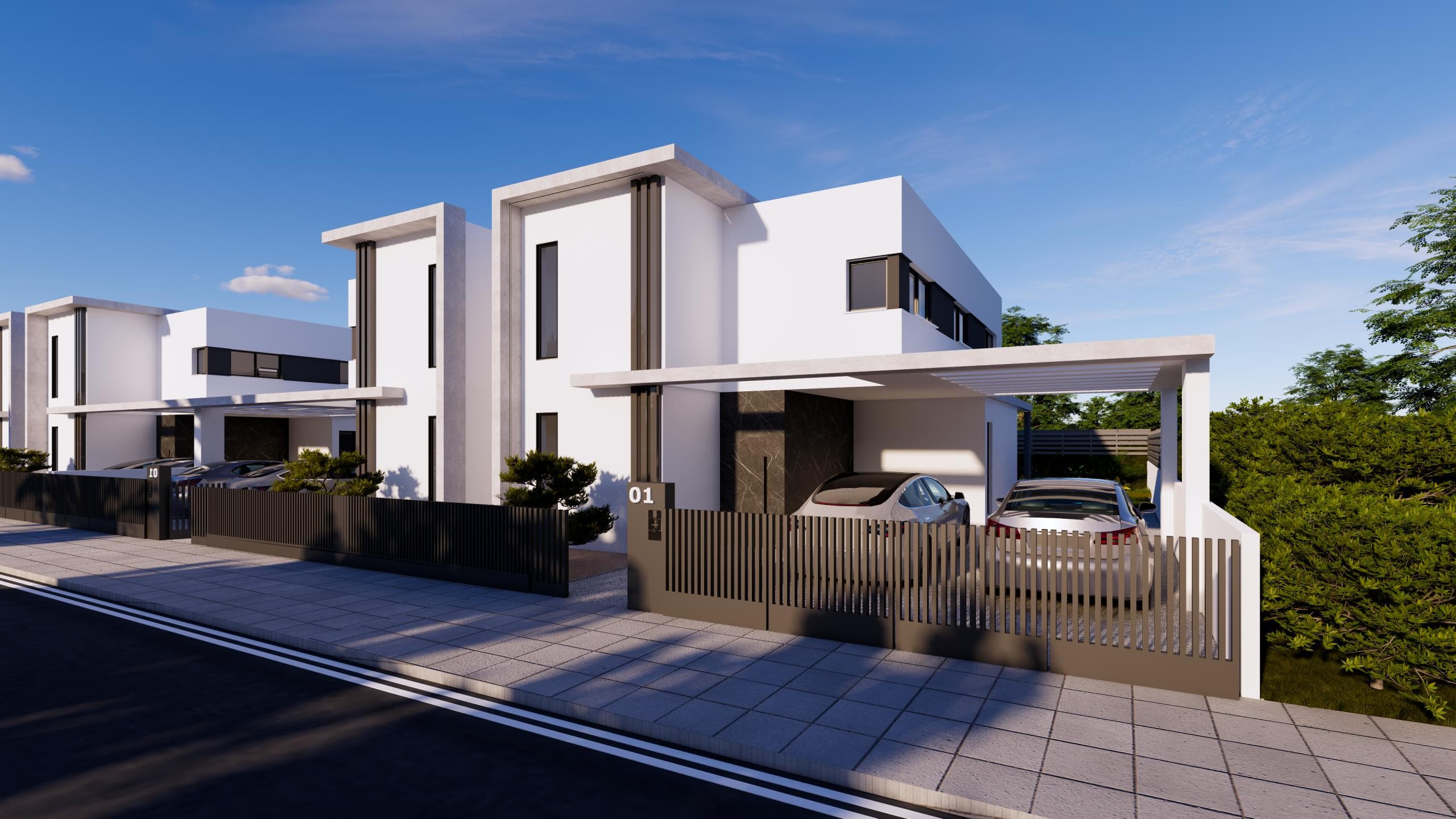 3-bedrooms house in Nicosia, Cyprus.