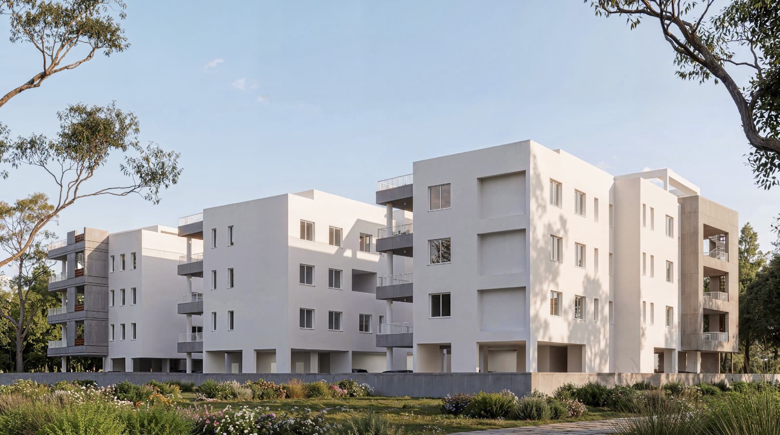 2-bedrooms apartments in Larnaca, Cyprus.