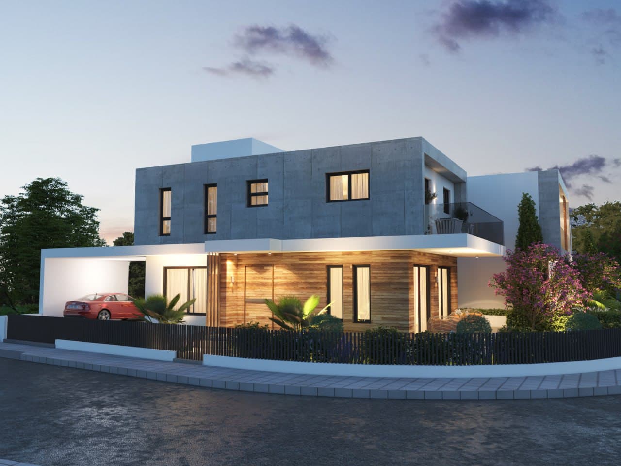 3-bedrooms house in Nicosia, Cyprus.