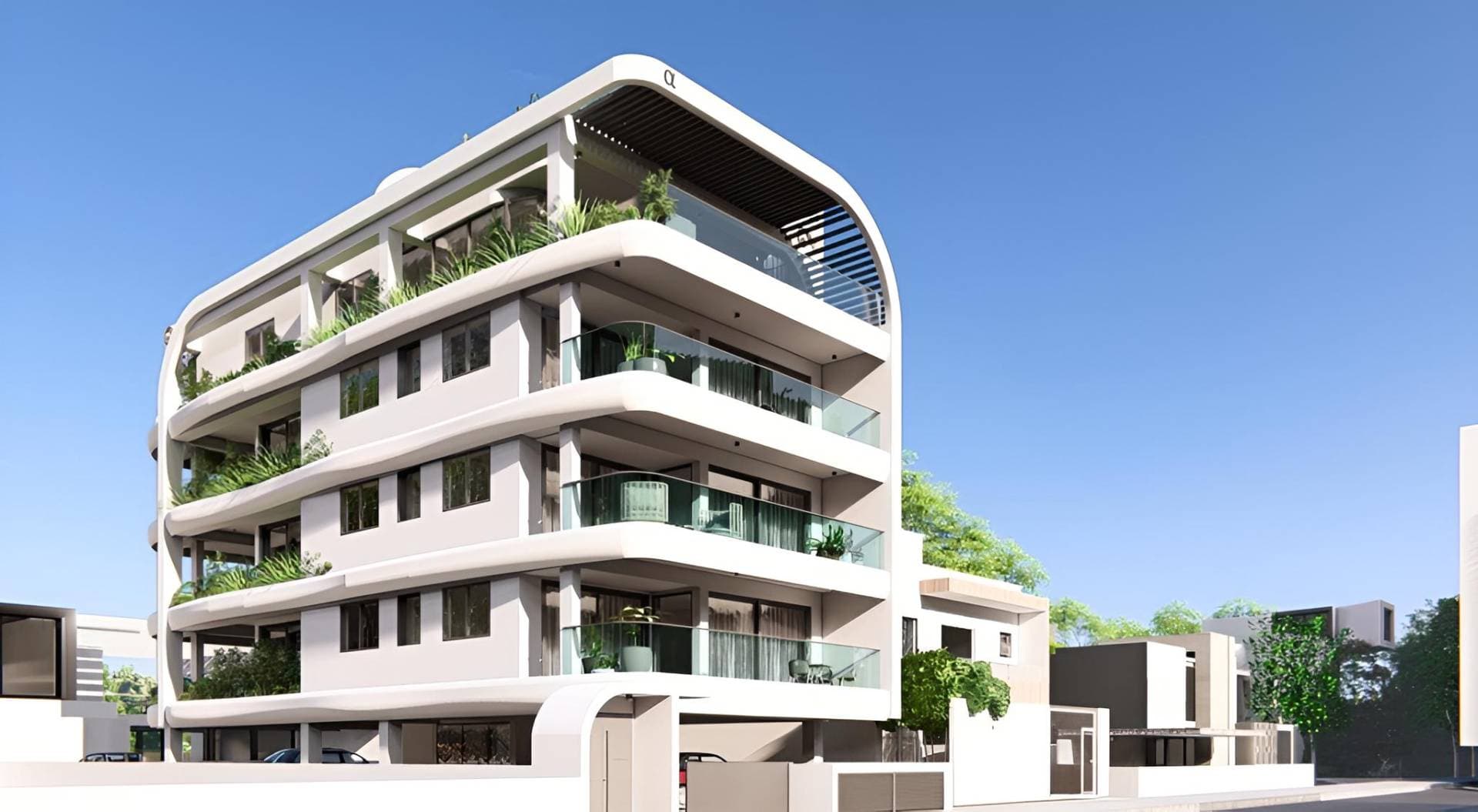 2-bedrooms apartments in Limassol, Cyprus.