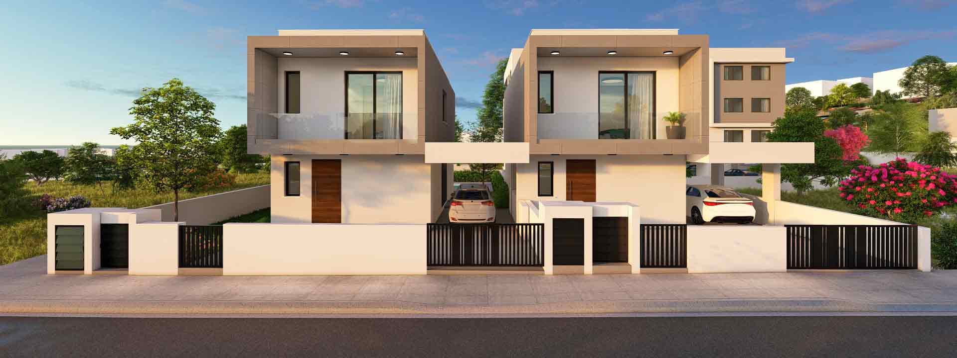 3-bedrooms house in Paphos, Cyprus.