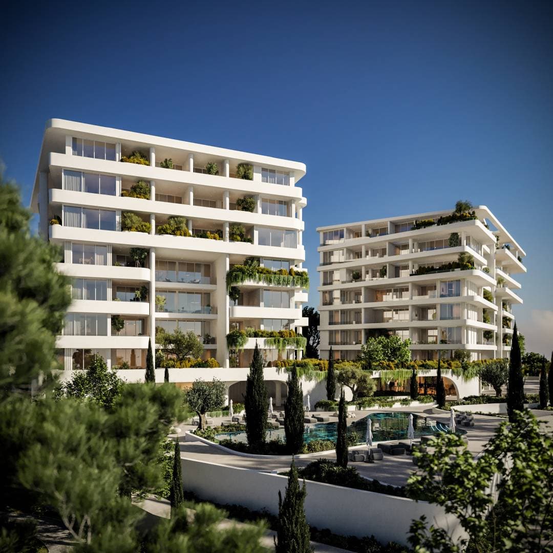 3-bedrooms apartments in Paphos, Cyprus.