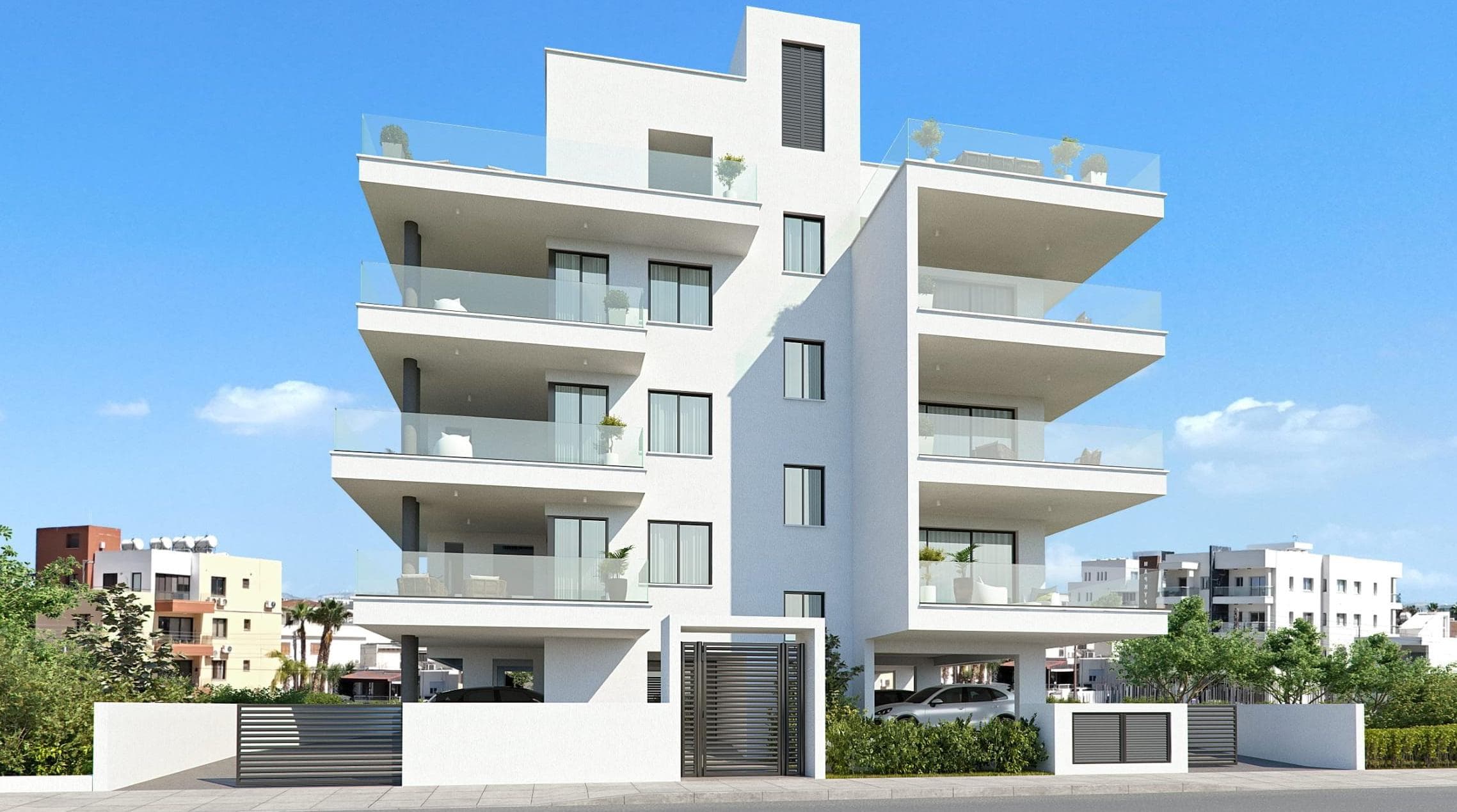 2-bedrooms apartments in Larnaca, Cyprus.