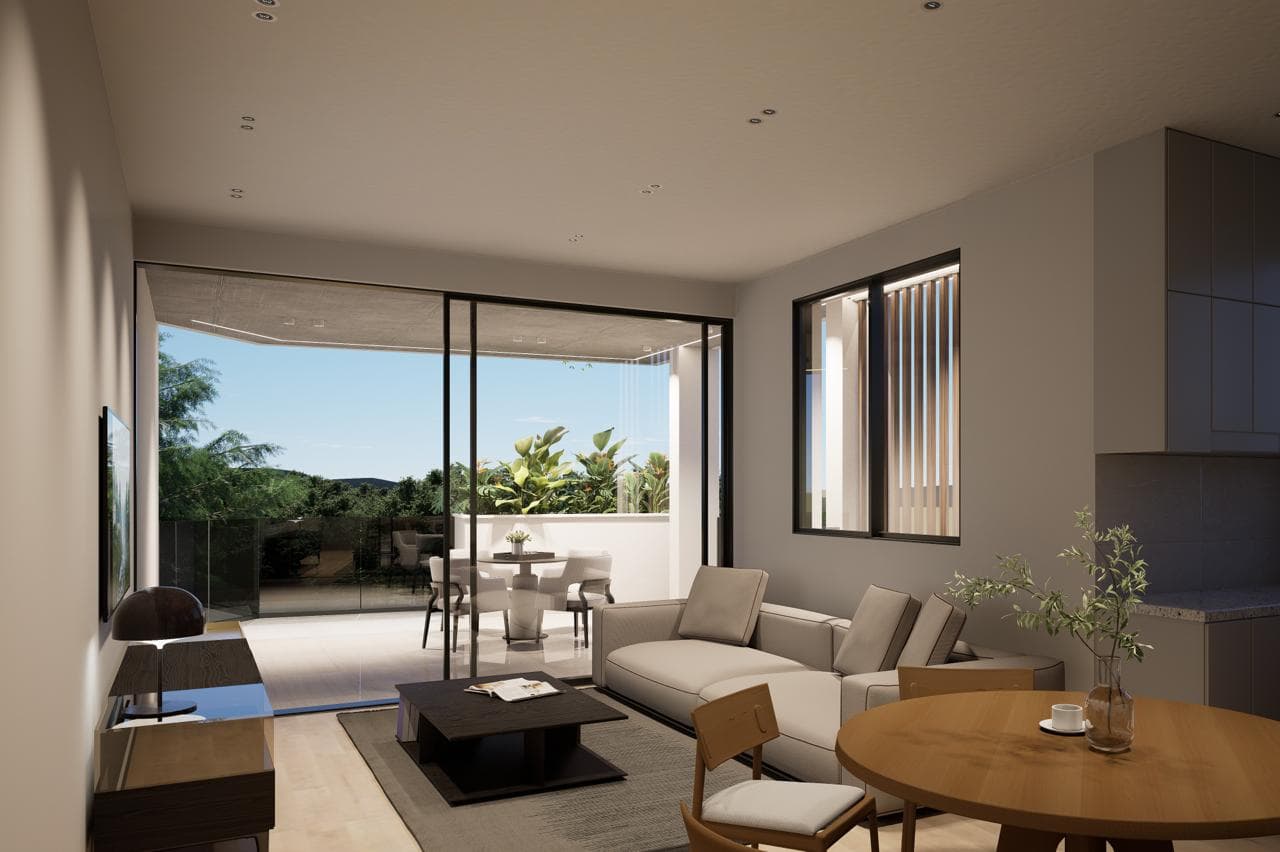 2-bedrooms apartments in Nicosia, Cyprus.