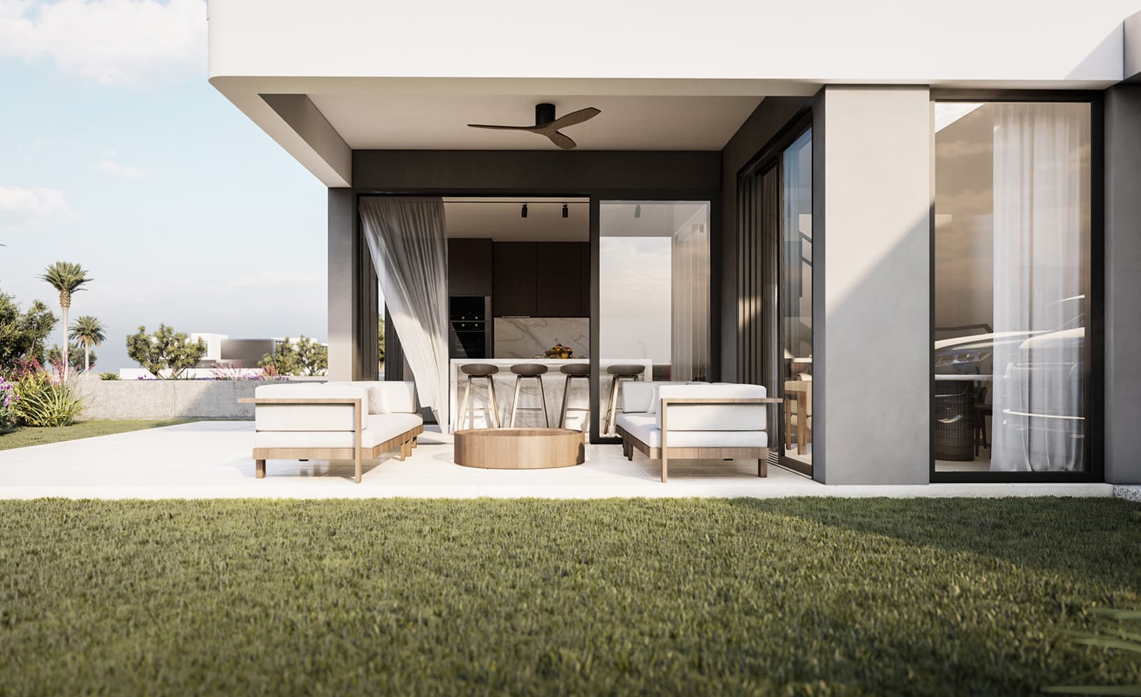 3-bedrooms house in Nicosia, Cyprus.
