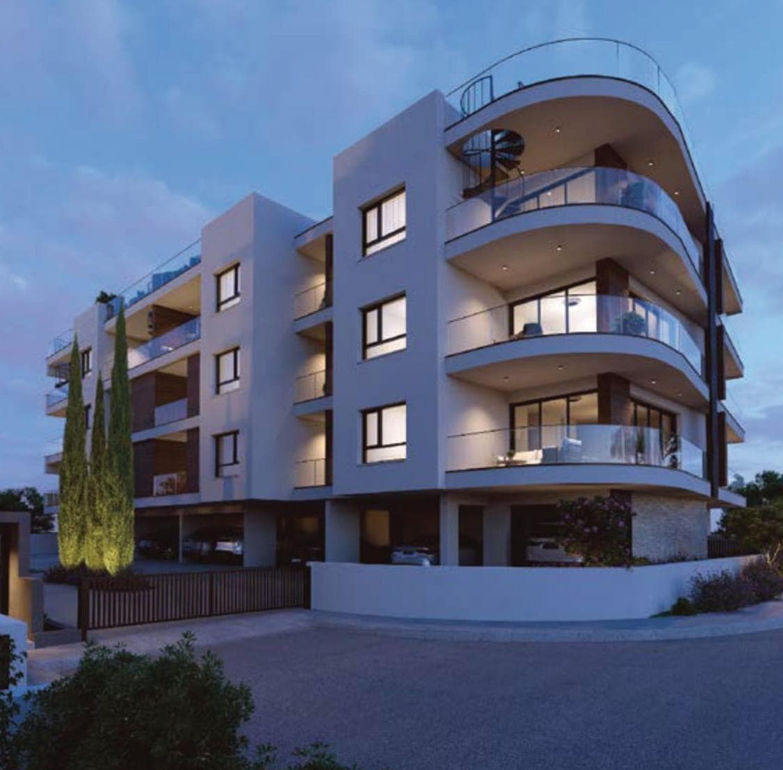 2-bedrooms apartments in Limassol, Cyprus.