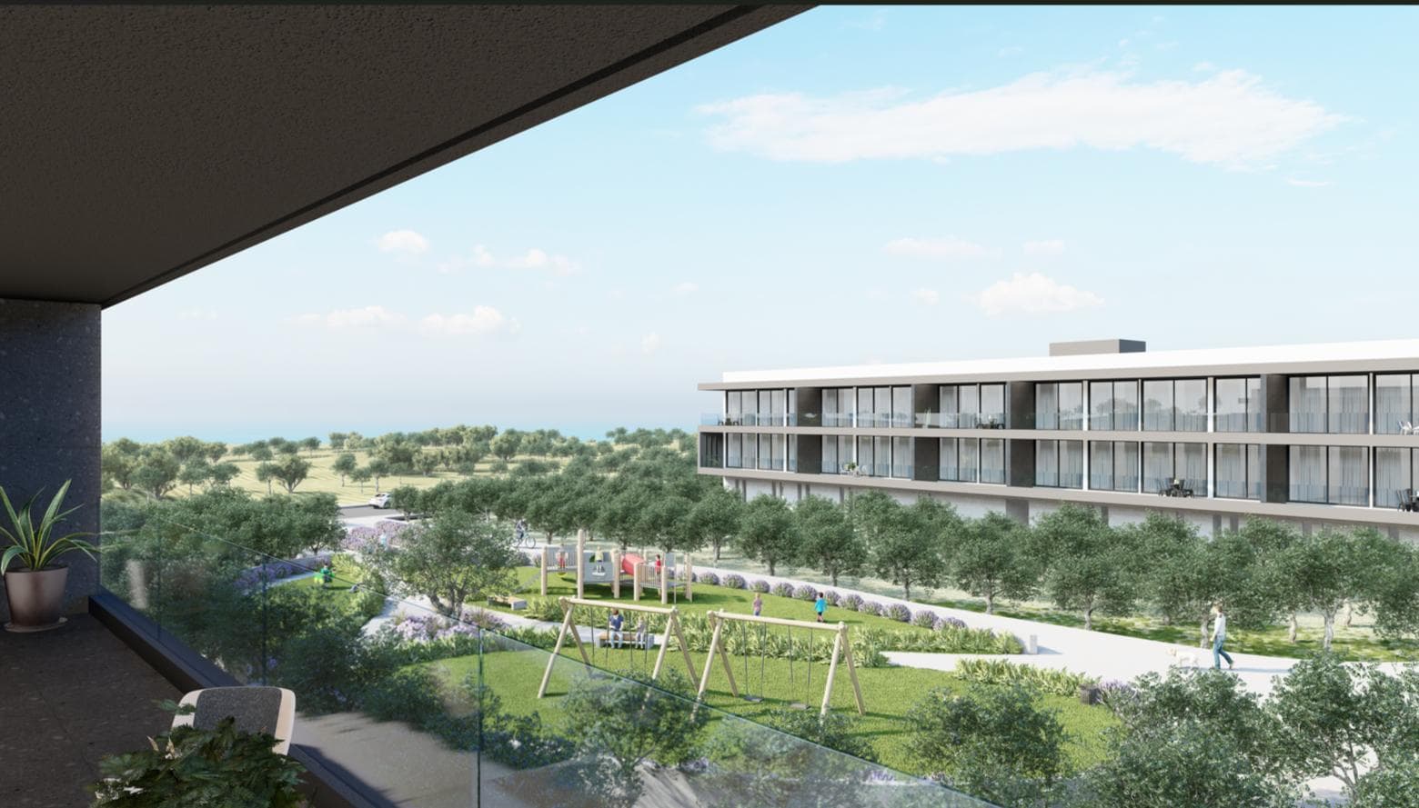 2-bedrooms apartments in Paphos, Cyprus.