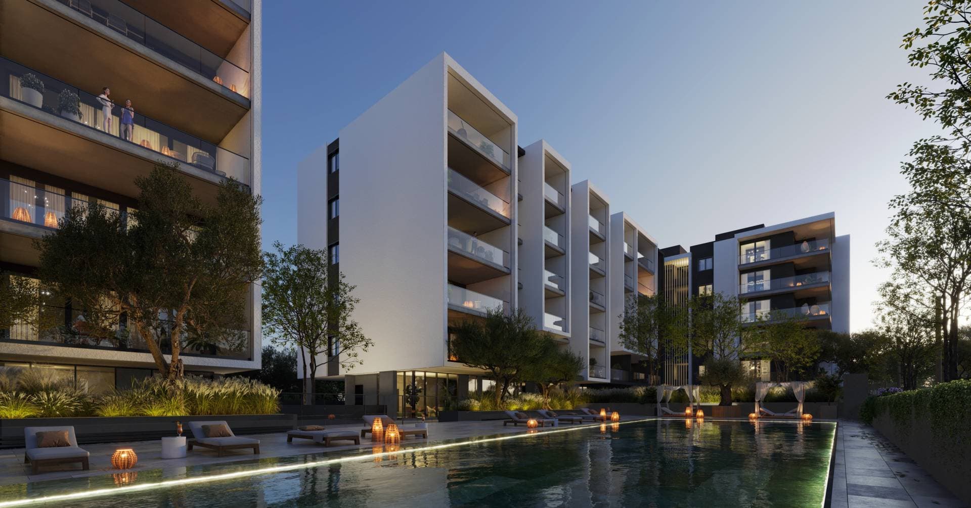 3-bedrooms apartments in Limassol, Cyprus.