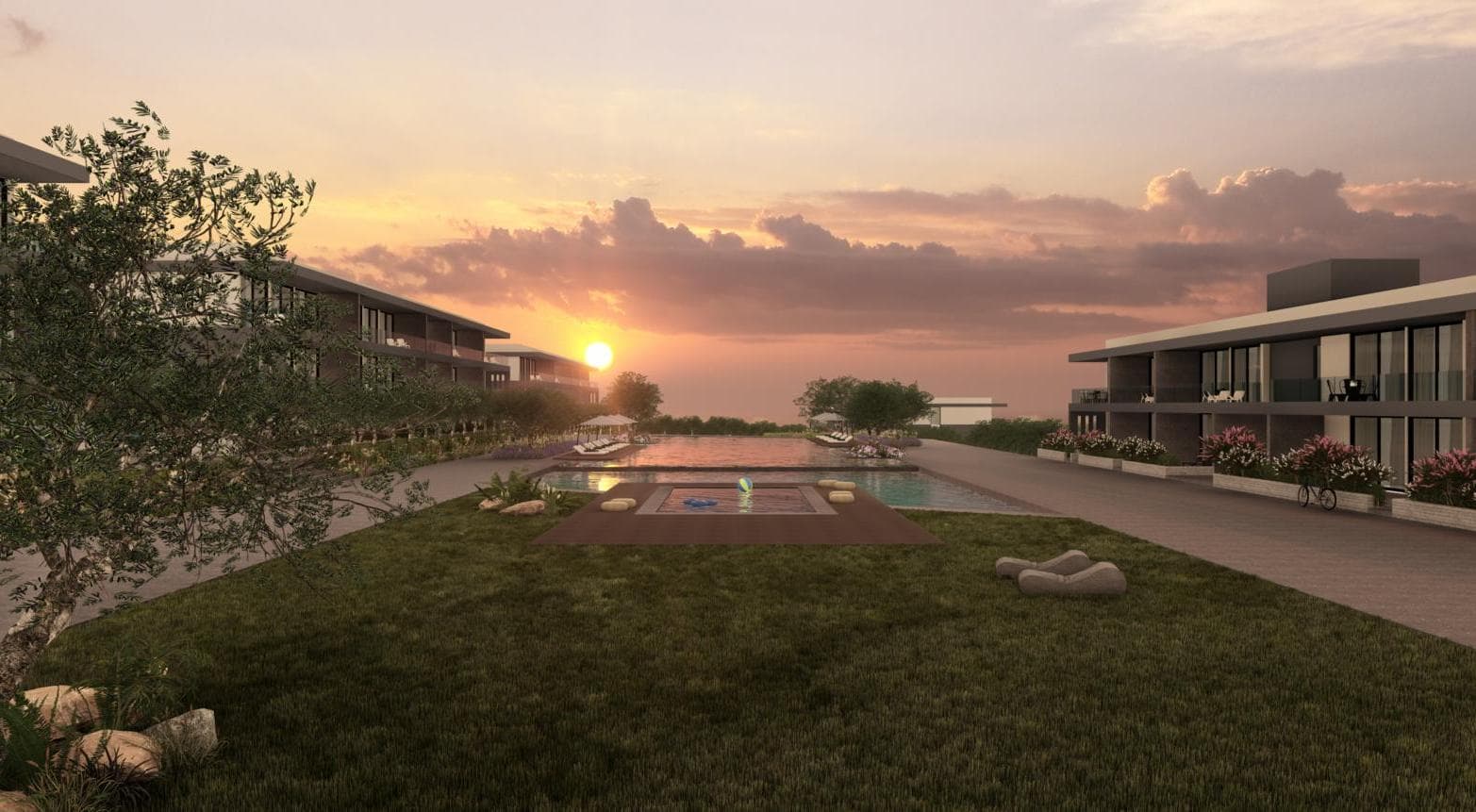 2-bedrooms apartments in Paphos, Cyprus.