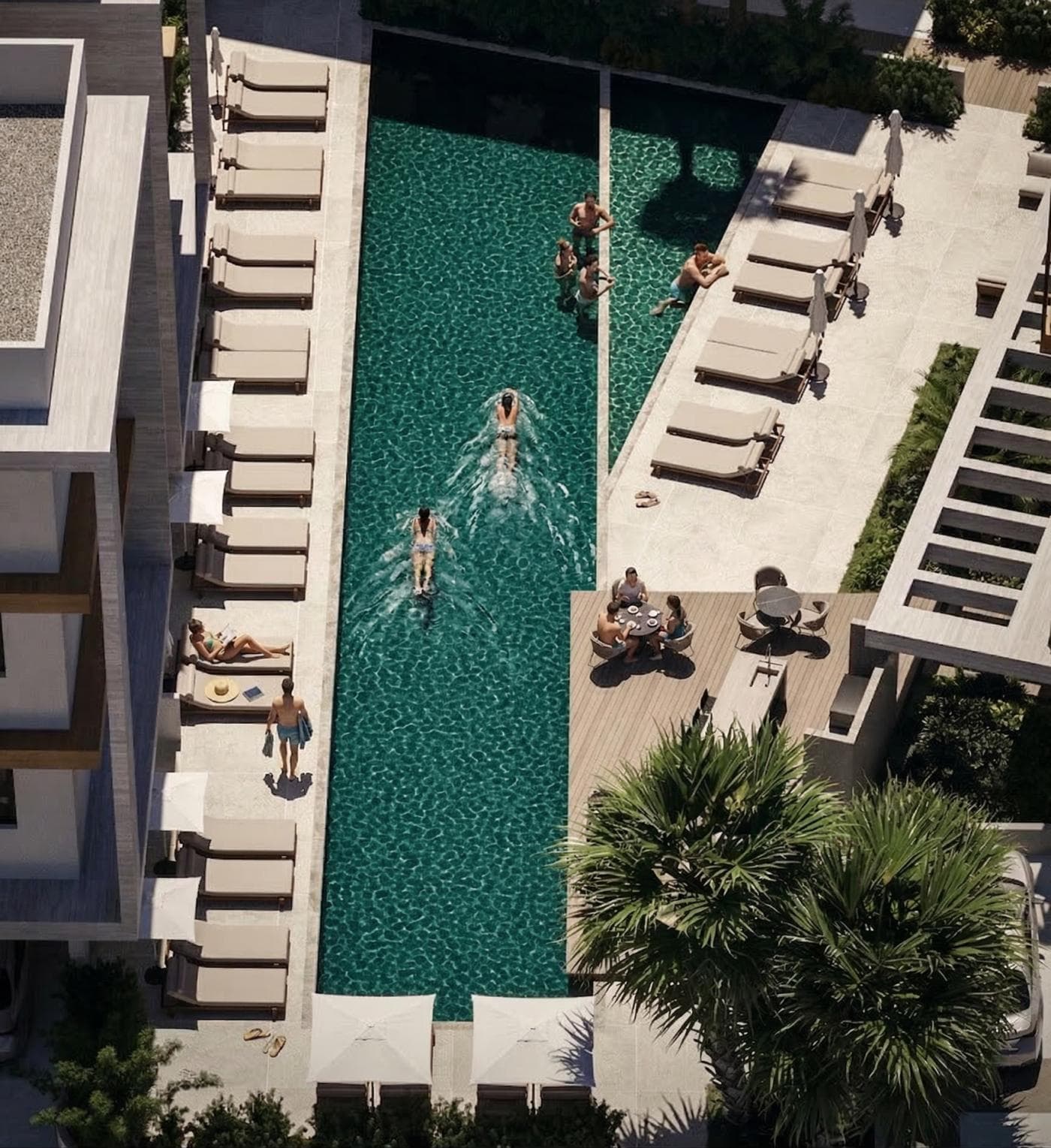 2-bedrooms apartments in Larnaca, Cyprus.
