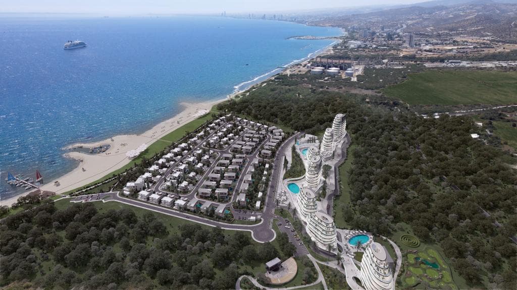 2-bedrooms apartments in Limassol, Cyprus.