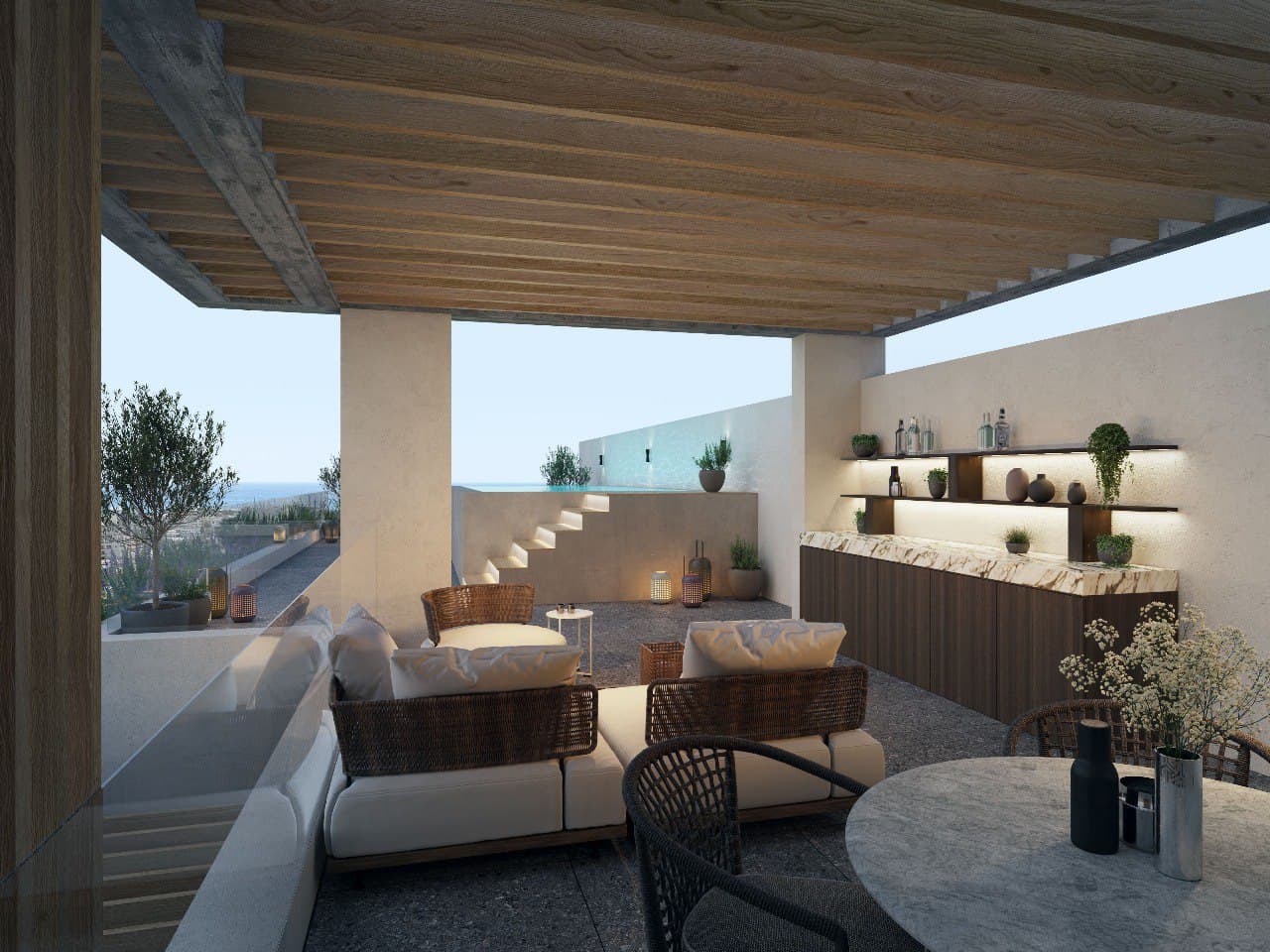3-bedrooms apartments in Limassol, Cyprus.