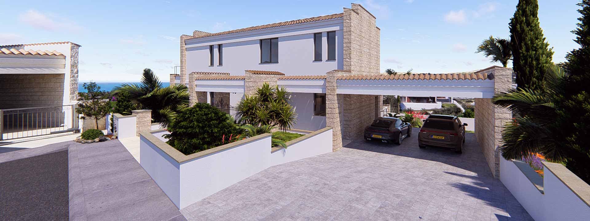 5-bedrooms house in Paphos, Cyprus.