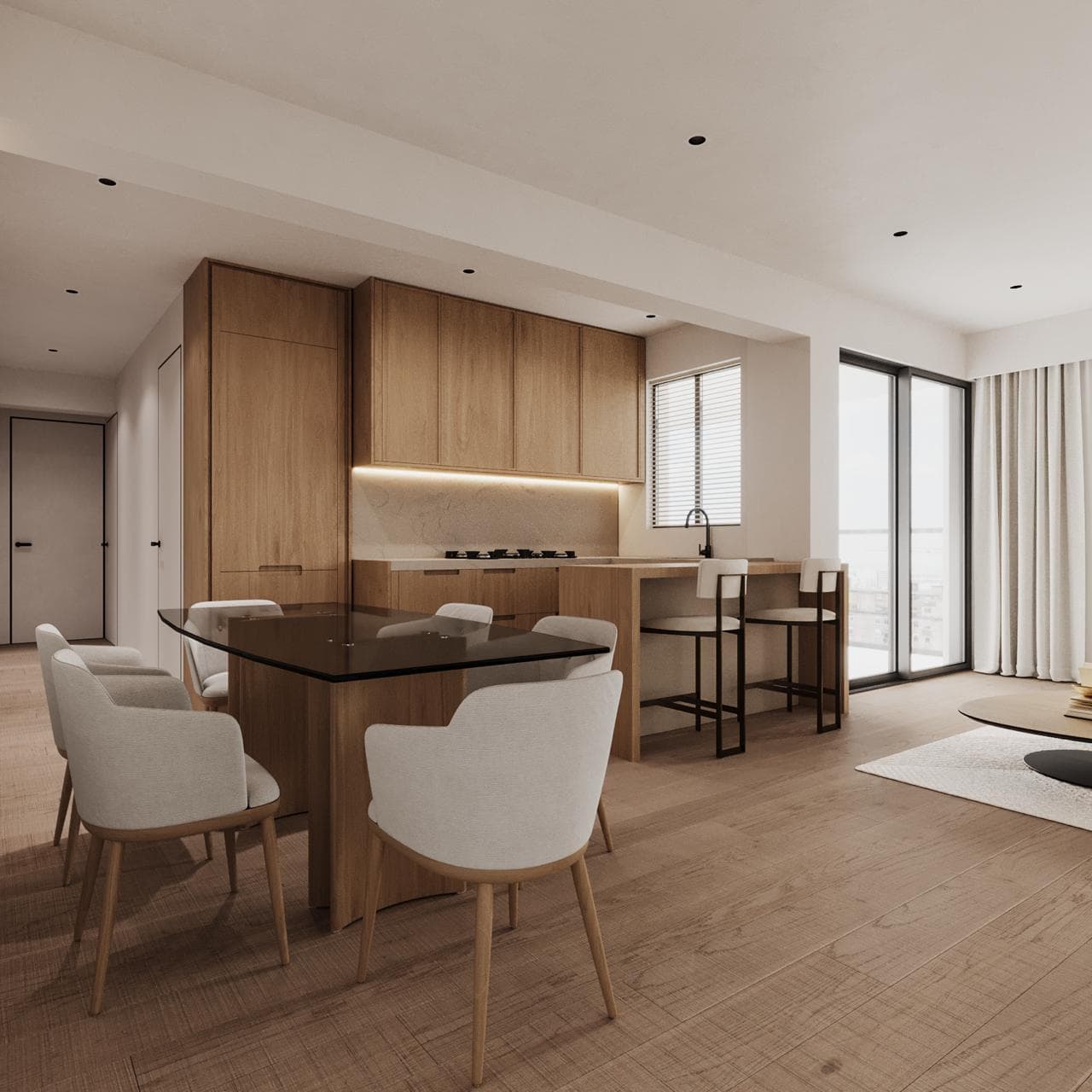 2-bedrooms apartments in Larnaca, Cyprus.