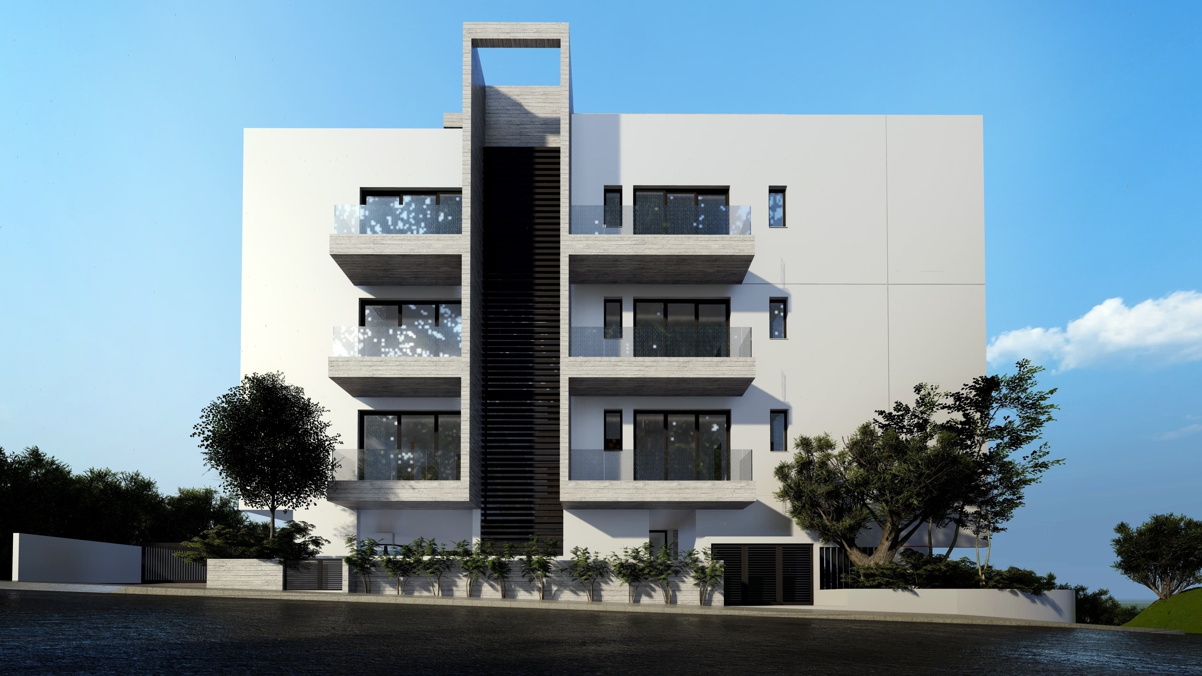 3-bedrooms apartments in Limassol, Cyprus.