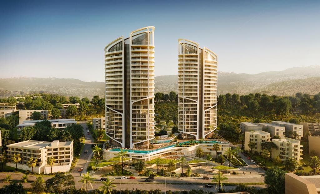 2-bedrooms apartments in Limassol, Cyprus.