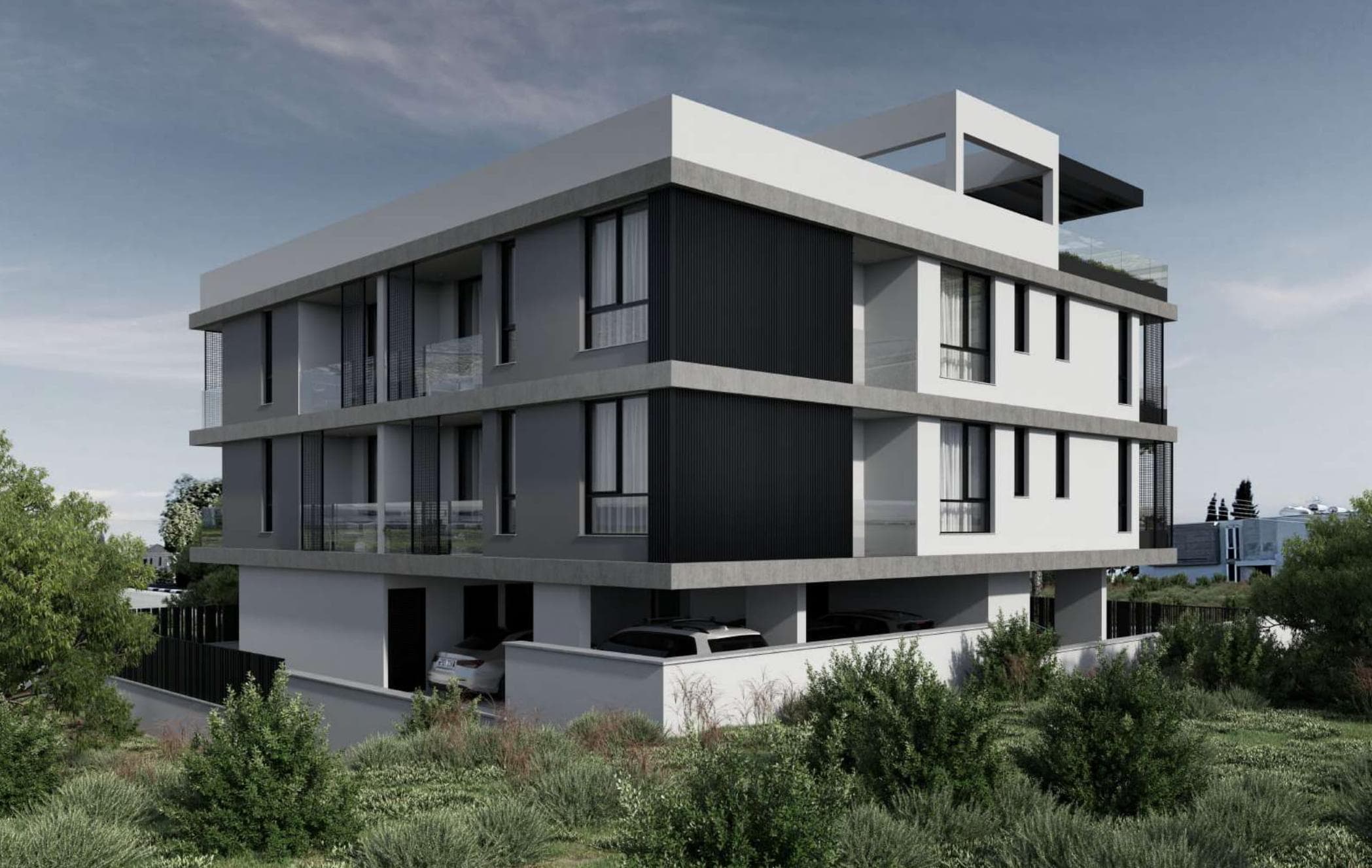 2-bedrooms apartments in Larnaca, Cyprus.